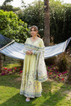 ANEELAS 3PC LAWN EMBROIDERED SHIRT WITH NET EMBROIDERED DUPATTA AND TROUSER728