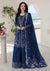 QALAMKAR PREMIUM EMBROIDERED LUXURY LAWN | UNSTITCHED 3-PIECE SUIT - 713