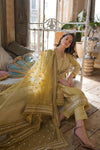 3 Piece Embroidered Lawn Suit with Organza dupatta SB 62
