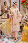 3 Piece Embroidered Lawn Shirt with Digital Printed Silk Dupatta MS 22