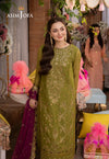 Dhanak Unstitch 3PC Embroidered With Chiffon Embroidered Dupatta-243