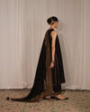 Black Mystique DhanakUnstitched| 3-Piece UnStitched Suit- 239