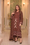 Lawn Unstitched 3PcEmbroidered Collection with Chiffon Dupatta-704