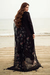 3PC LAWN EMBROIDERED SHIRT WITH COTTON NET PRINTED EMBROIDERED DUPATTA AND TROUSER -520 L