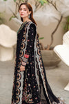 3Pc Embroidered Dhanak Shirt with Embroidered Chiffon Dupatta QL 2655