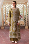 3PC DHANAK EMBROIDERED SHIRT WITH DHANAK EMBROIDERED SHAWL AND TROUSER - MR 590