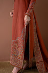 BATIK-3PC UNSTITCH DHANAK EMBROIDERED SHIRT WITH DHANAK EMBROIDERED SHAWL AND TROUSER- 679