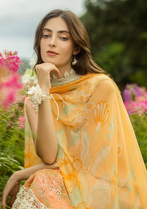 Crimson lawn Collection Unstitch suit C-2