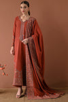 3PC LAWN EMBROIDERED SHIRT WITH LAWN EMBROIDERED DUPATTA AND TROUSER- 679