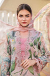 3 Pc Maria B lawn Printed Suit 10011