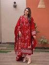 Lawn Unstitched Embroidered Collection with Chiffion Embroidered Dupatta V715