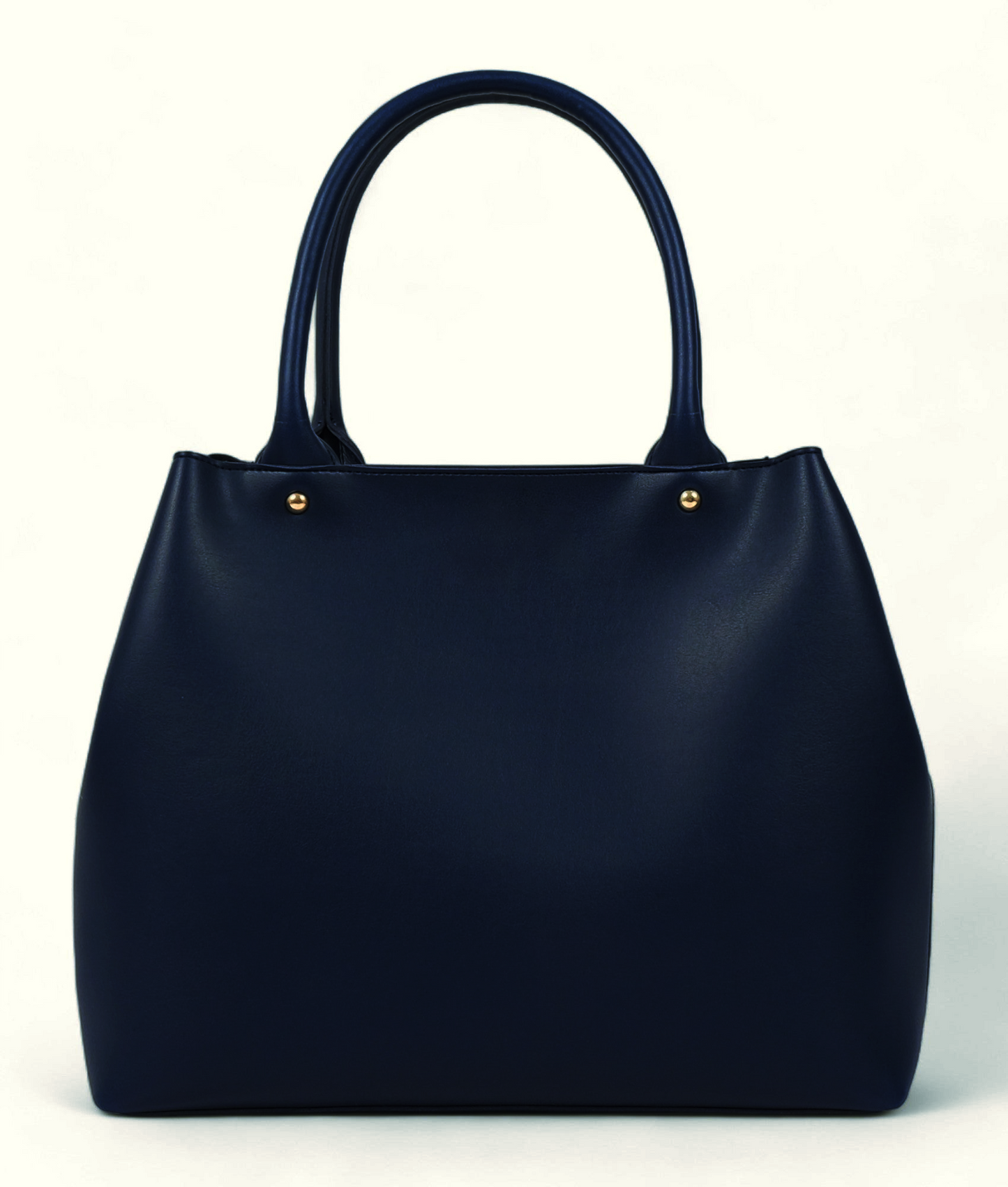 Blue Zipper Tote Bag C-123