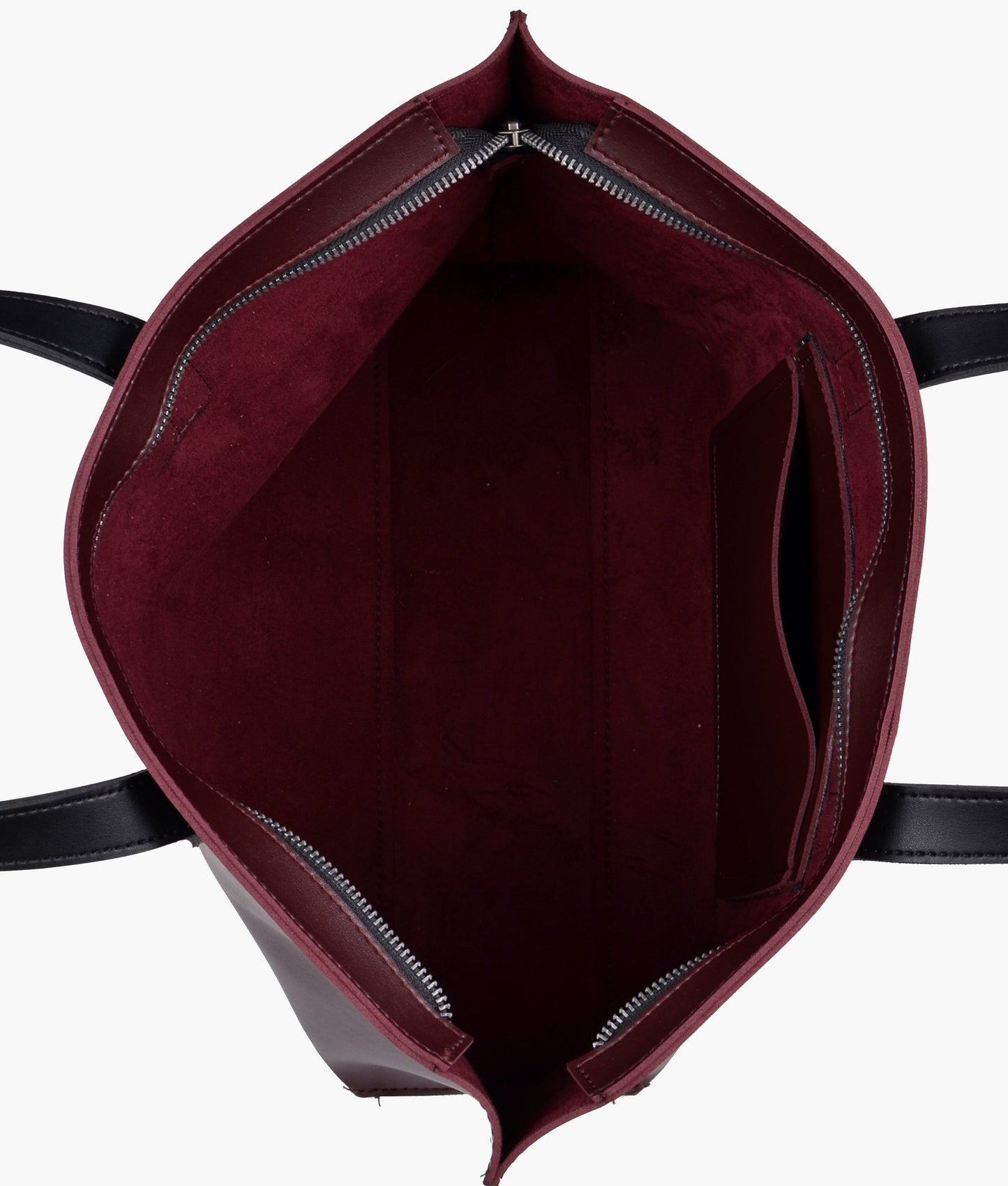 Burgundy long Handle Tote Bag