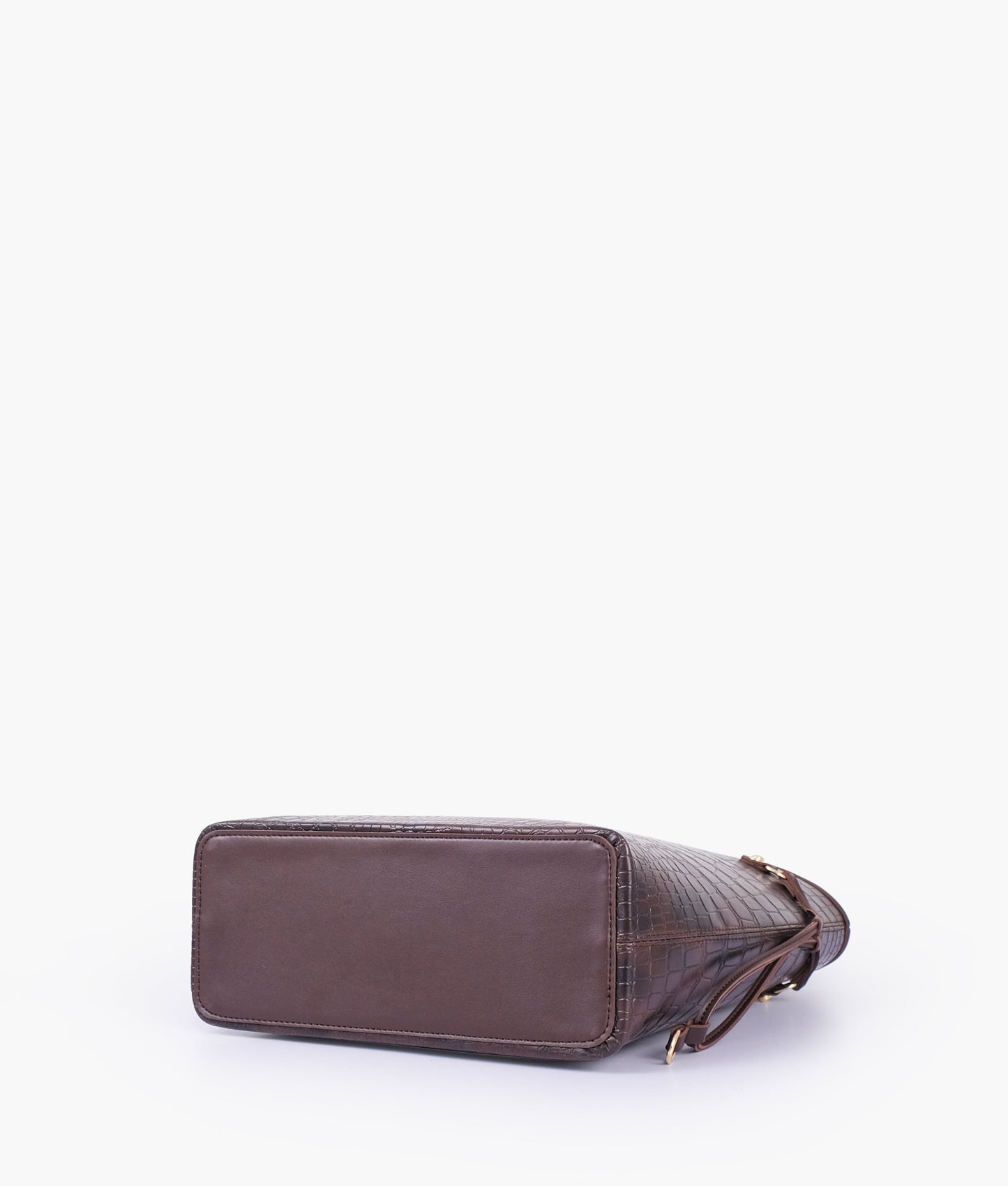 Dark Brown Crocodile Neverfull Tote Bag