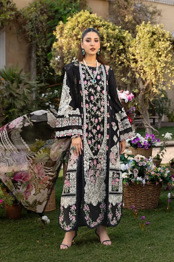 Premium - Luxury Lawn Edition' 26 -Chfoon Printed Dupata -702