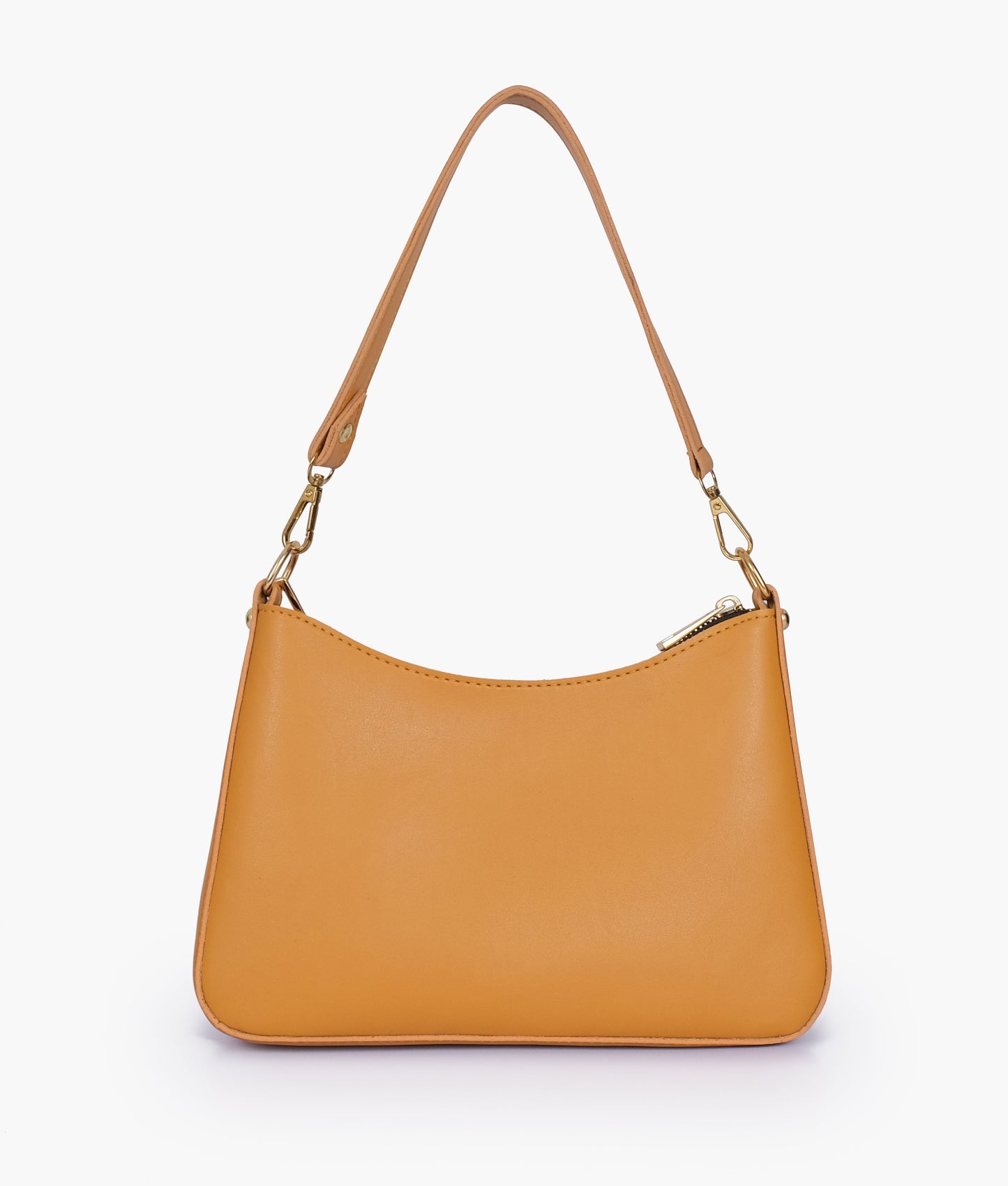 Mustard Hobo Evening Bag