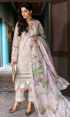 3 piece Embroidered Lawn Shirt with Digital Printed Poly Lawn Dupatta EL 12