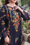 3PC LAWN EMB SHIRT WITH JAQUARD PRINTED DUPATTA & TROUSER-676