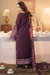 JADE-3PC UNSTITCH DHANAK SEQUENCE EMBROIDERED SHIRT WITH COUTRAI PRINTED SHAWL & DHANAK TOUSER-BIC- 671