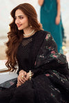 NUREH - 3PC LAWN EMBROIDERED SHIRT WITH COTTON NET PRINTED EMBROIDERED DUPATTA AND TROUSER - C 520