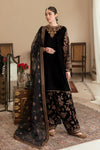 Baroque Velvet Unstitch 3PC Embroidered- 264