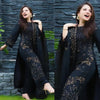 3 Piece Embroidered Lawn Shirt with Embroidered Organza Duppata C-1020