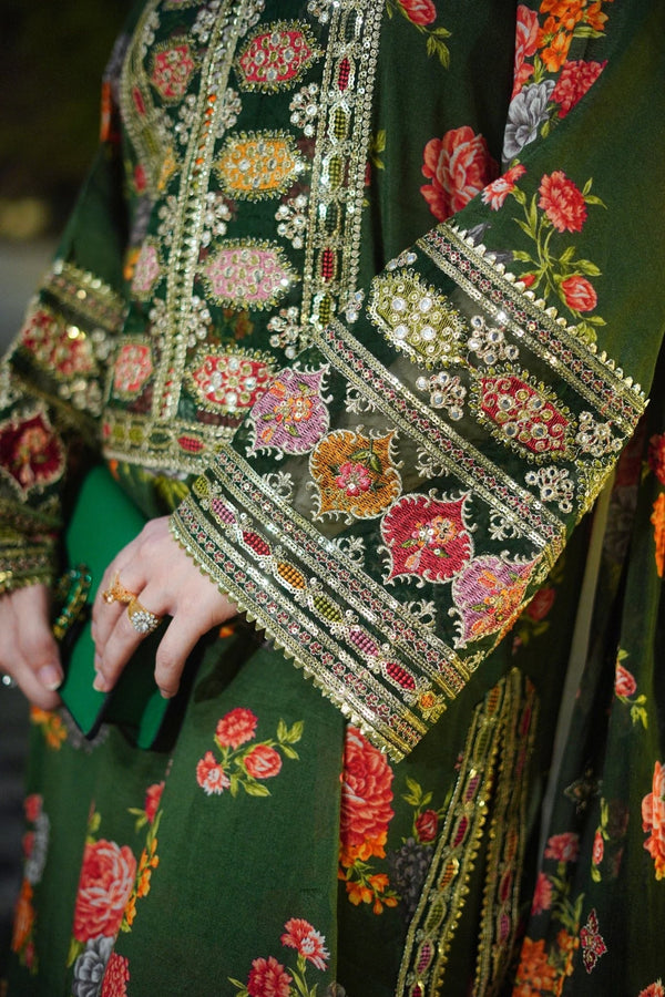 Aneelas Luxury Silk-3PC Unstitched 262