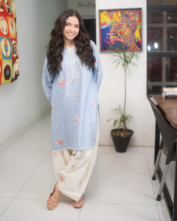 `KSDHANAK UNSTITCHED 2PC SUTE - 236