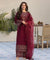 Dhanak -3PC Embroidered Shirt with Organza Embroidered Dupatta 1351W