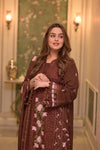 Lawn Unstitched 3PcEmbroidered Collection with Chiffon Dupatta-704