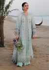 Lawn-3PC Embroidered Shirt With Khadi Net Embroidered Dupatta-722