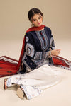 JAZMIN - UNSTITCHED 3PC DHANAK EMBROIDERED SUIT 241