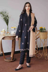 3 Piece Embroidered Dhanak Shirt with Embroidered Dhanak Dupatta NT-1135