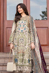 Dhanak -3PC Embroidered Shirt with Digital Printed Jacquard Dupatta 669
