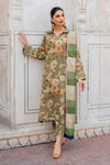 3-Piece Unstitch Digital Printed Khaddar Shirt Trouser and Dupatta BK-180