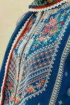 3 Piece Embroidered Lawn Shirt and Trouser with Printed Poly Lawn Dupatta ZS 50L