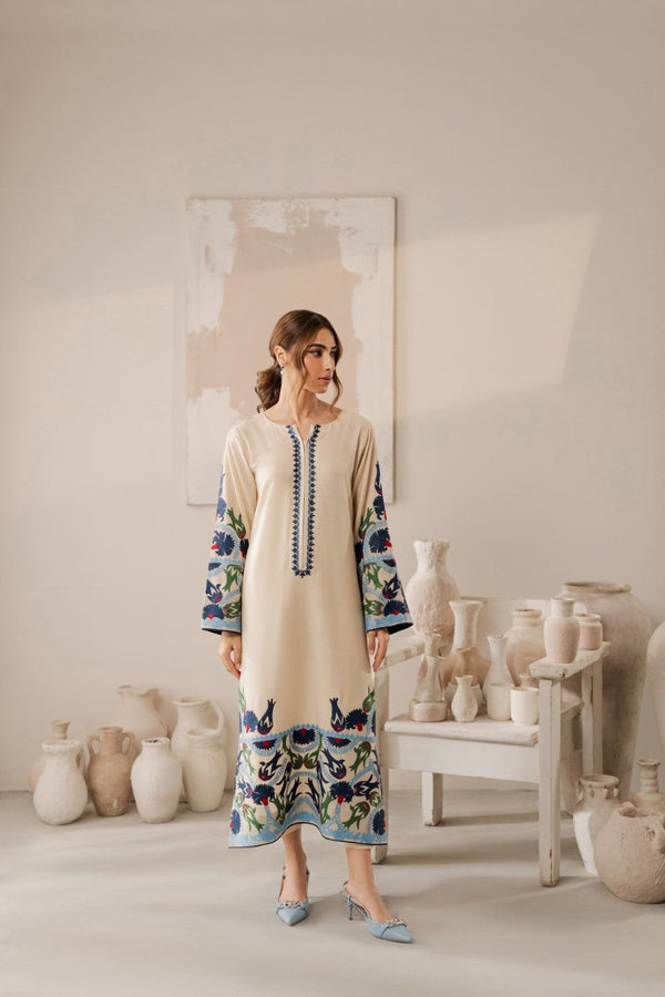 UNSTITCH DHANAK 3PC SUTE - 245