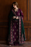 3PC LAWN EMBROIDERED SHIRT WITH LAWN EMBROIDERED SHAWL AND TROUSER- 678