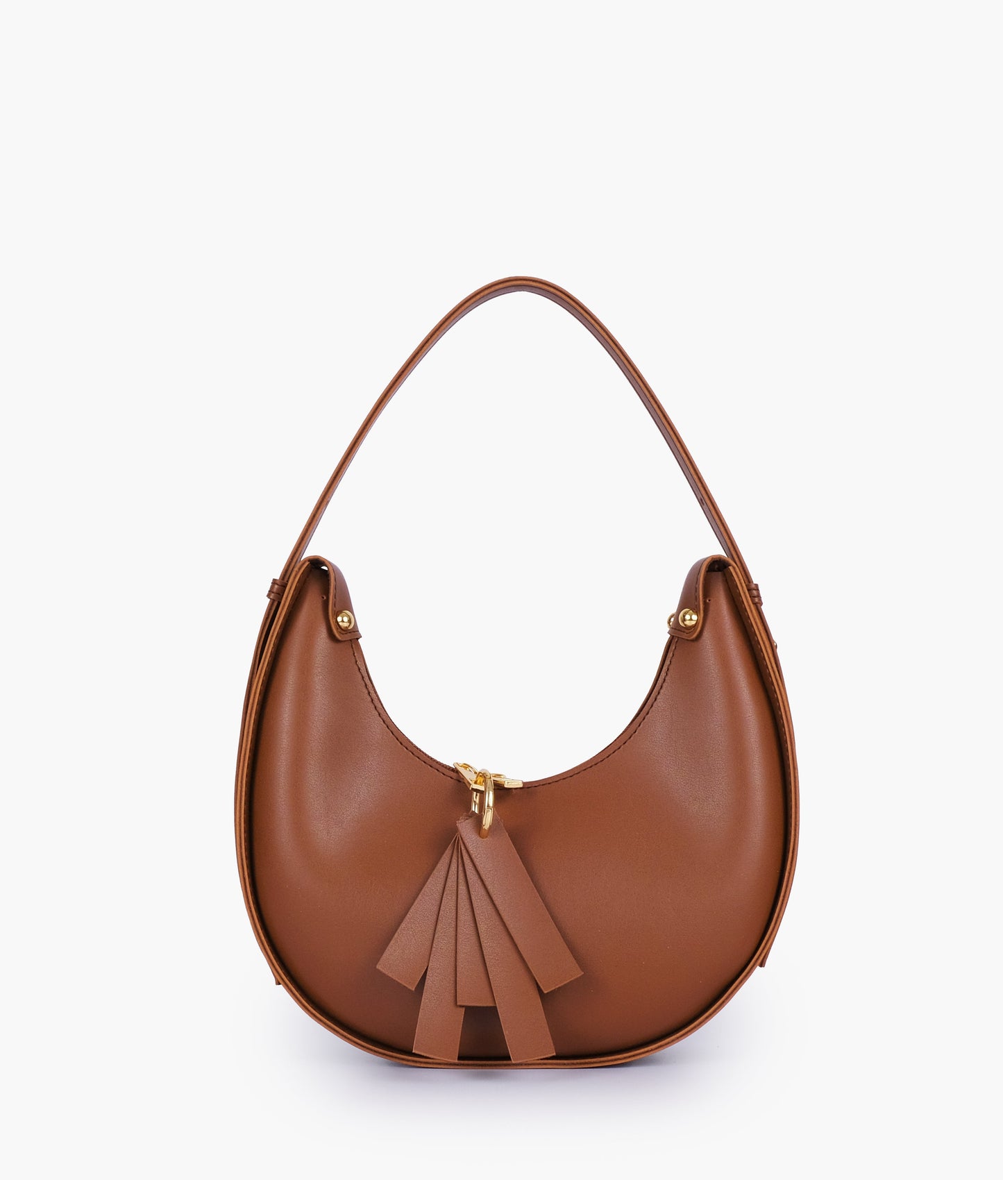 Brown Moon Hobo Bag