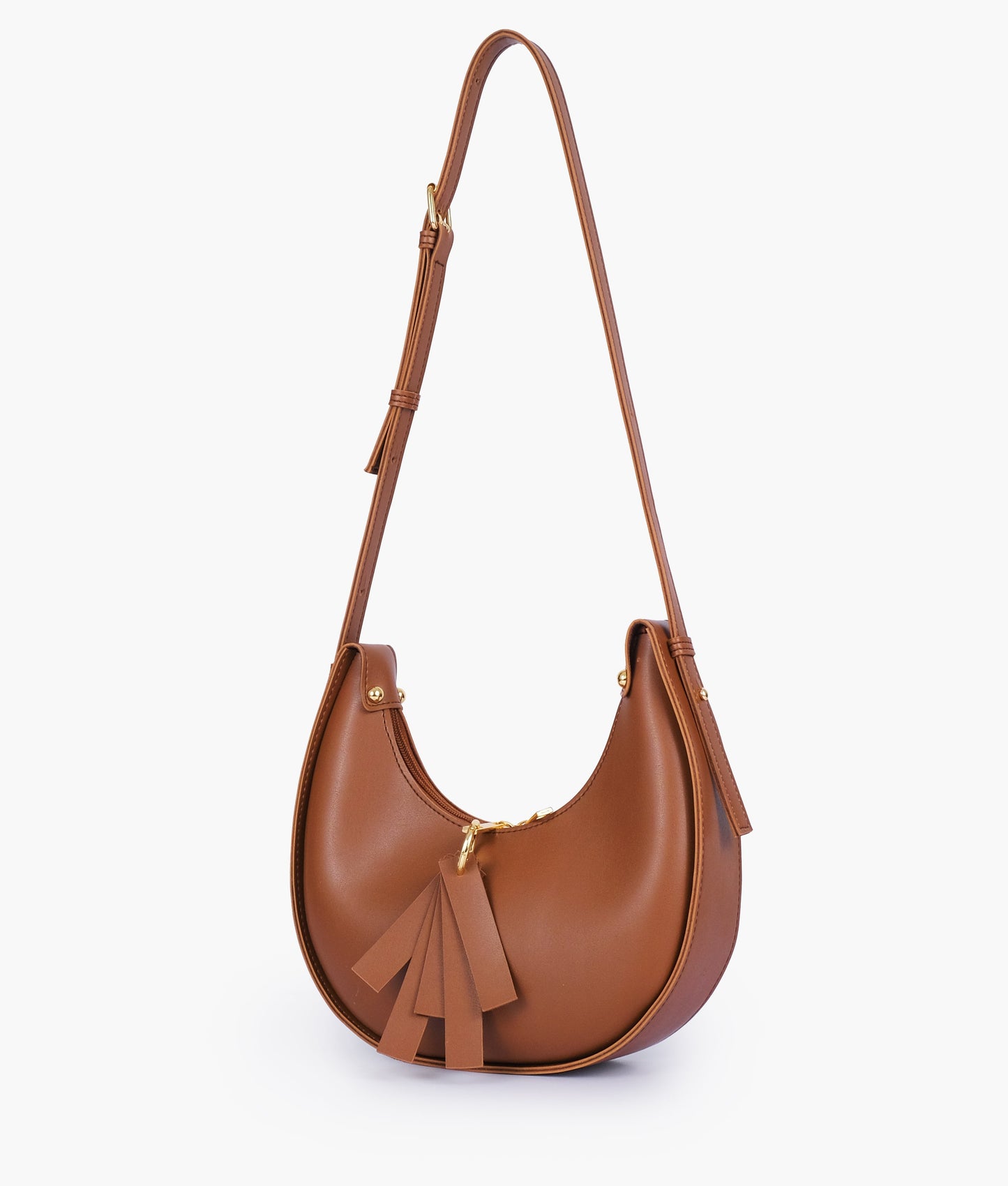 Brown Moon Hobo Bag