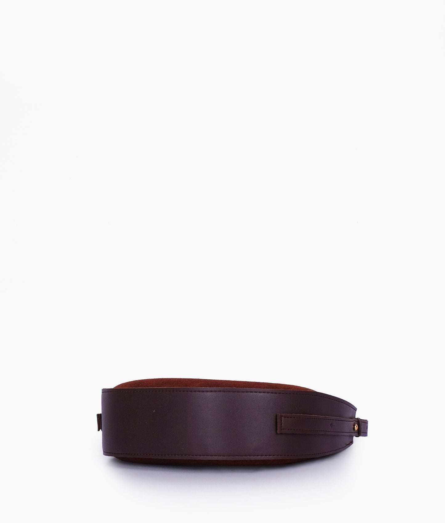 Dark Brown Moon Hobo Bag