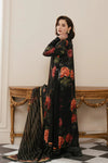 LULUSAR Silk Unstitch 3PC Digital Printed-106