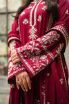 Aneelas Stitched Dhanak Emb 3pc Emb Chiffon Duppata V737