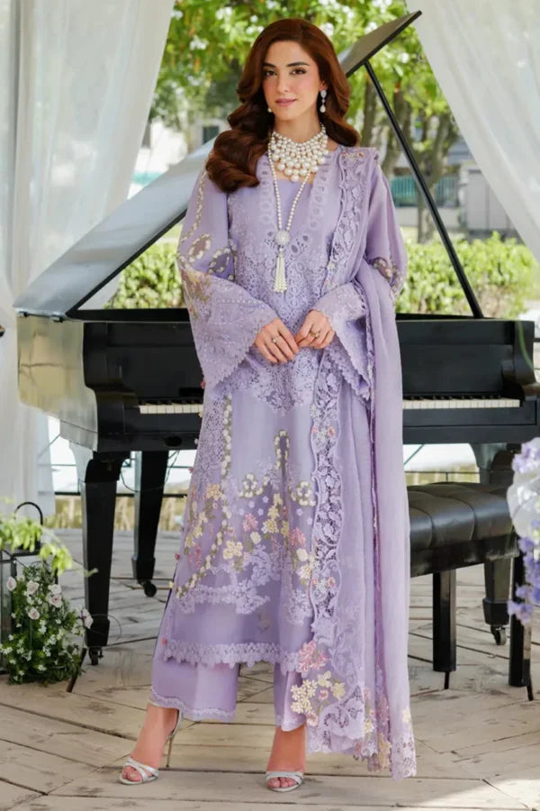 Unstitched Fully Embroidered Lawn Fabric Embroidered Dupatta 726