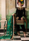 3-PC Embroidered Velevt Shirt and Trouser with Embroidered Organza Dupatta JZ-953
