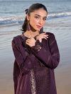 3-Piece Unstitched Heavy Embroidered Chickan Kaari Dhanak Suit ( Full Embroidered Dhanak Dupatta ) IZ-813