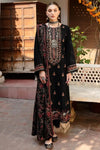 3 Piece Embroidered Dhanak Shirt With Embroided Dhanak Shawl RM 650