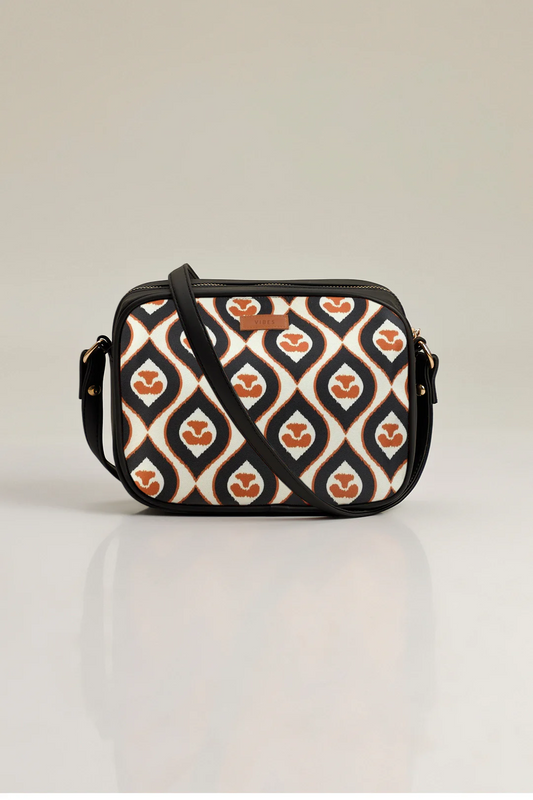 Rose Print Cross body bag C-244